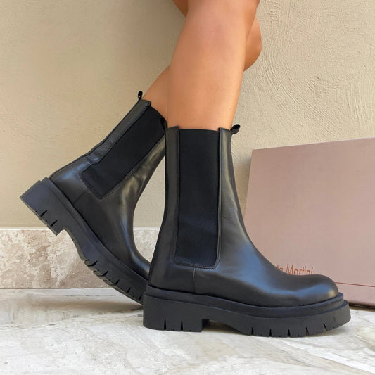 LANCORIEL - Bottes en cuir